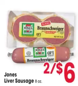 Jewel-Osco Jones Liver Sausage offer