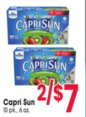 Jewel-Osco Capri Sun offer
