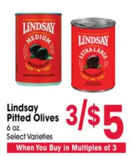 Jewel-Osco Lindsay Pitted Olives offer