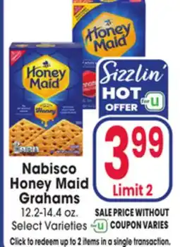 Jewel-Osco Nabisco Honey Maid Grahams offer