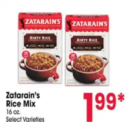 Jewel-Osco Zatarain's Rice Mix offer