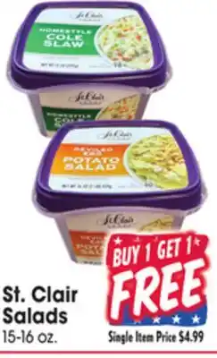 Jewel-Osco St. Clair Salads offer