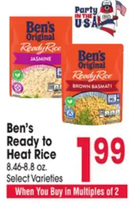 Jewel-Osco Ben's Ready to Heat Rice offer