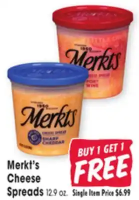 Jewel-Osco Merkt's Cheese Spreads offer