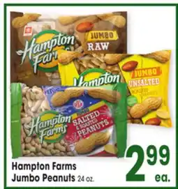 Jewel-Osco Hampton Farms Jumbo Peanuts offer