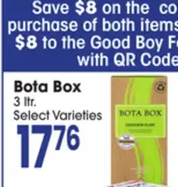 Jewel-Osco Bota Box offer