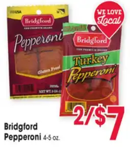 Jewel-Osco Bridgford Pepperoni offer