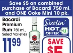 Jewel-Osco Bacardi Premium Rum offer