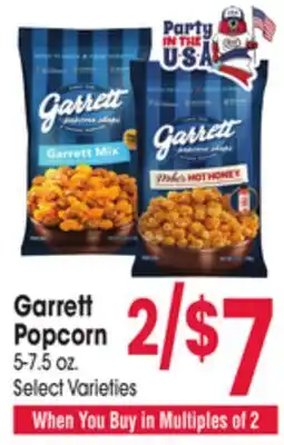 Jewel-Osco Garrett Popcorn offer