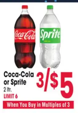 Jewel-Osco Coca-Cola or Sprite offer