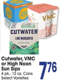 Jewel-Osco Cutwater, VMC or High Noon Sun Sips offer