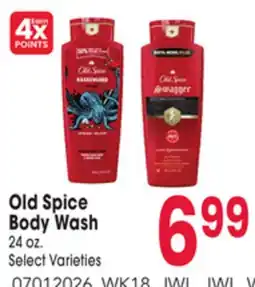 Jewel-Osco Old Spice Body Wash offer