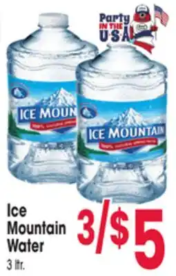 Jewel-Osco Ice Mountain Water offer