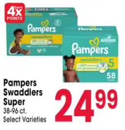Jewel-Osco Pampers Swaddlers Super offer