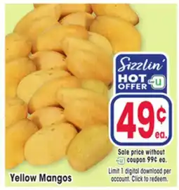 Jewel-Osco Yellow Mangos offer