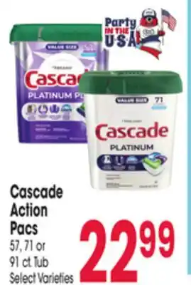Jewel-Osco Cascade Action Pacs offer