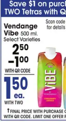 Jewel-Osco Vendange Vibe offer