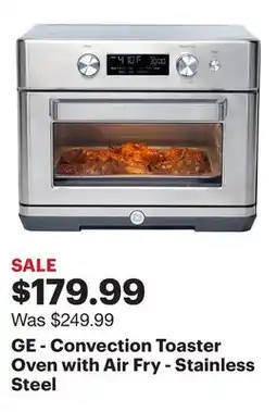 Best Buy GE - Convection Toaster Oven with Air Fry - Stainless Steel offer