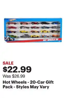 Best Buy Hot Wheels - 20-Car Gift Pack - Styles May Vary offer