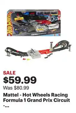 Best Buy Mattel - Hot Wheels Racing Formula 1 Grand Prix Circuit - Collectibles - Multicolor offer