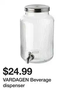 Ikea VARDAGEN Beverage dispenser offer