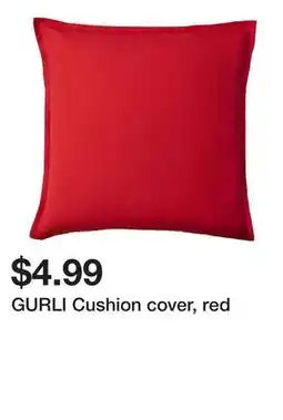 Ikea GURLI Cushion cover, red offer