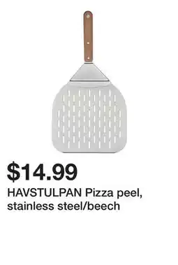 Ikea HAVSTULPAN Pizza peel, stainless steel/beech offer