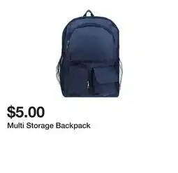 Five Below Multi Storage Backpack offer