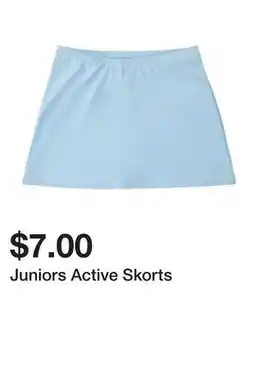 Five Below Juniors Active Skorts offer