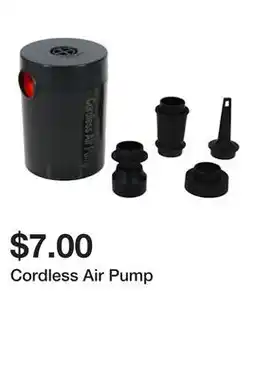 Five Below Cordless Air Pump offer