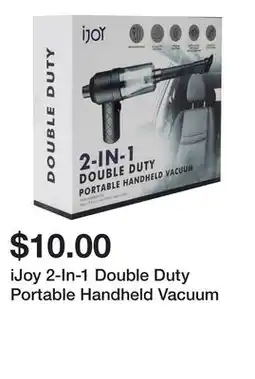 Five Below iJoy 2-In-1 Double Duty Portable Handheld Vacuum offer
