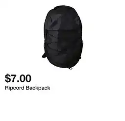 Five Below Ripcord Backpack offer