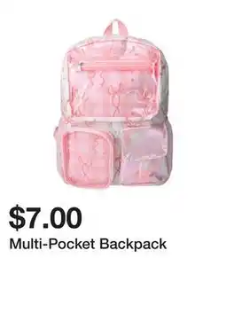 Five Below Multi-Pocket Backpack offer