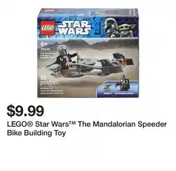 Five Below LEGO Star Wars The Mandalorian Speeder Bike Building Toy offer