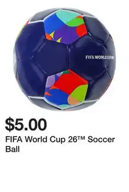 Five Below FIFA World Cup 26 Soccer Ball offer