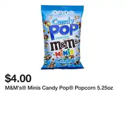 Five Below M&M's Minis Candy Pop Popcorn 5.25oz offer