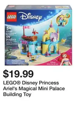 Five Below LEGO Disney Princess Ariel's Magical Mini Palace Building Toy offer