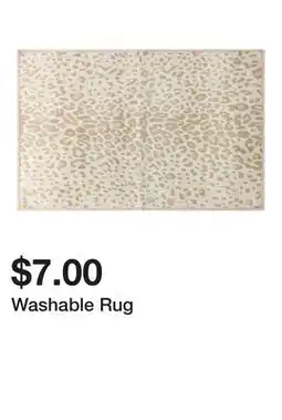 Five Below Washable Rug offer