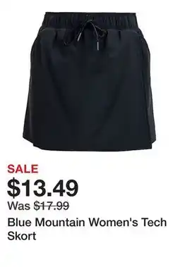 Tractor Supply Company Blue Mountain Women's Tech Skort offer