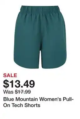 Tractor Supply Company Blue Mountain Women's Pull-On Tech Shorts offer