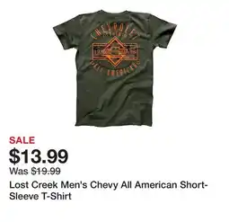 Tractor Supply Company Lost Creek Men's Chevy All American Short-Sleeve T-Shirt offer
