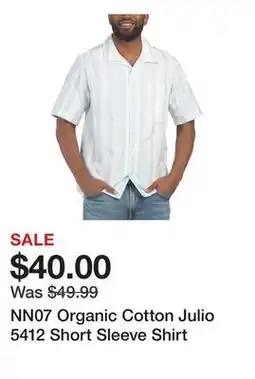 Marshalls NN07 Organic Cotton Julio 5412 Short Sleeve Shirt offer