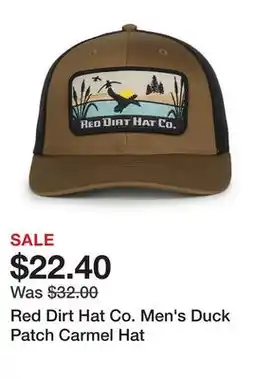 Tractor Supply Company Red Dirt Hat Co. Men's Duck Patch Carmel Hat offer