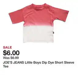 Marshalls JOE'S JEANS Little Boys Dip Dye Short Sleeve Tee offer