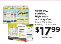 Pick'n Save Good Boy, Surfside, High Noon or Lucky One offer