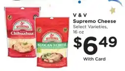 Pick'n Save V & V Supremo Cheese offer