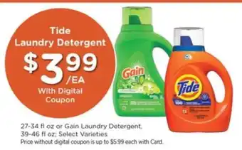 Pick'n Save Tide Laundry Detergent offer