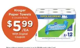Pick'n Save Kroger Paper Towels offer