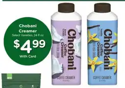 Pick'n Save Chobani Creamer offer