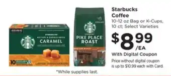 Pick'n Save Starbucks Coffee offer